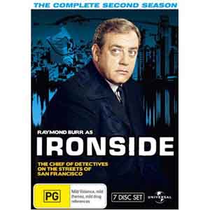 Ironside - Complete Season 2 | Ironside - Season Two |The Raymond Burr Show  DVD